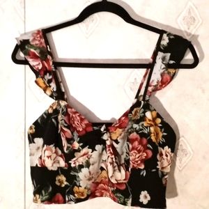Wild Fable Floral Crop Top
